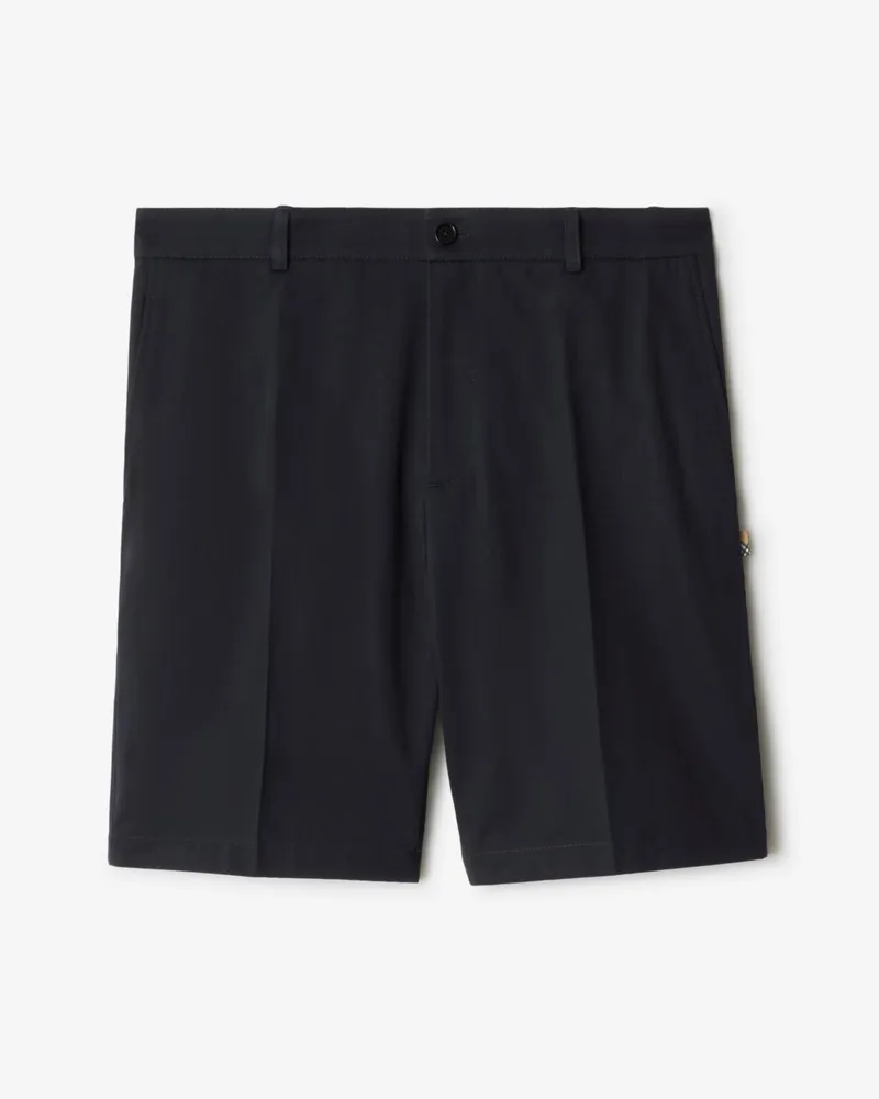Burberry Baumwollshorts Marineblau
