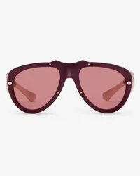 Burberry Sonnenbrille „Shield Mask Bordeauxrot