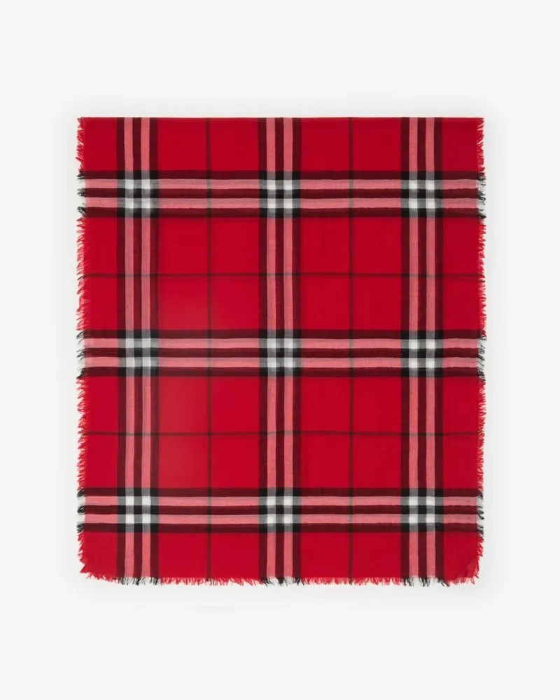 Burberry Breiterer Wollschal in Check Post