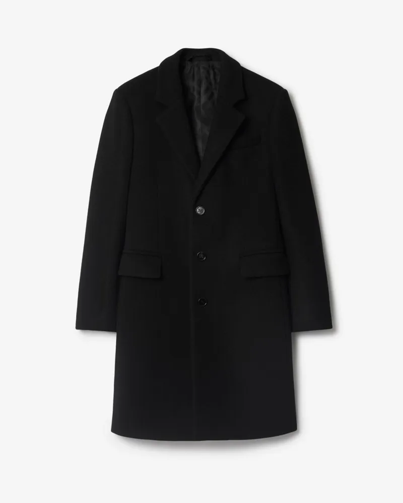 Burberry Eleganter Wollmantel , Size Black