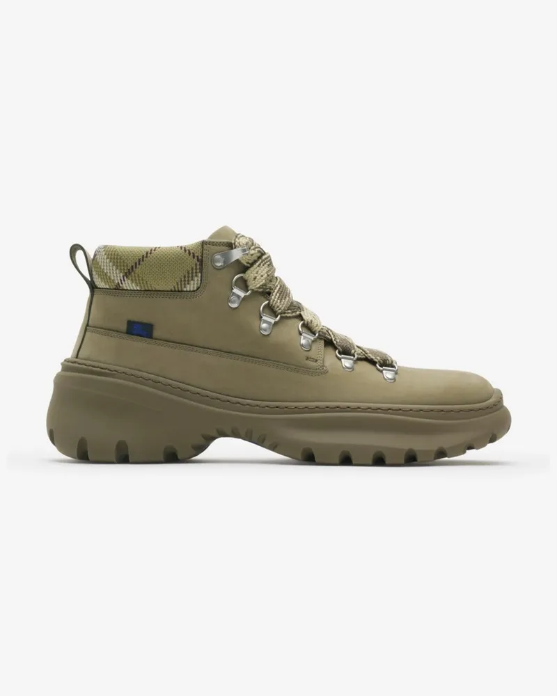 Burberry Wanderschuhe „Scoot“ aus Nubukleder Swamp