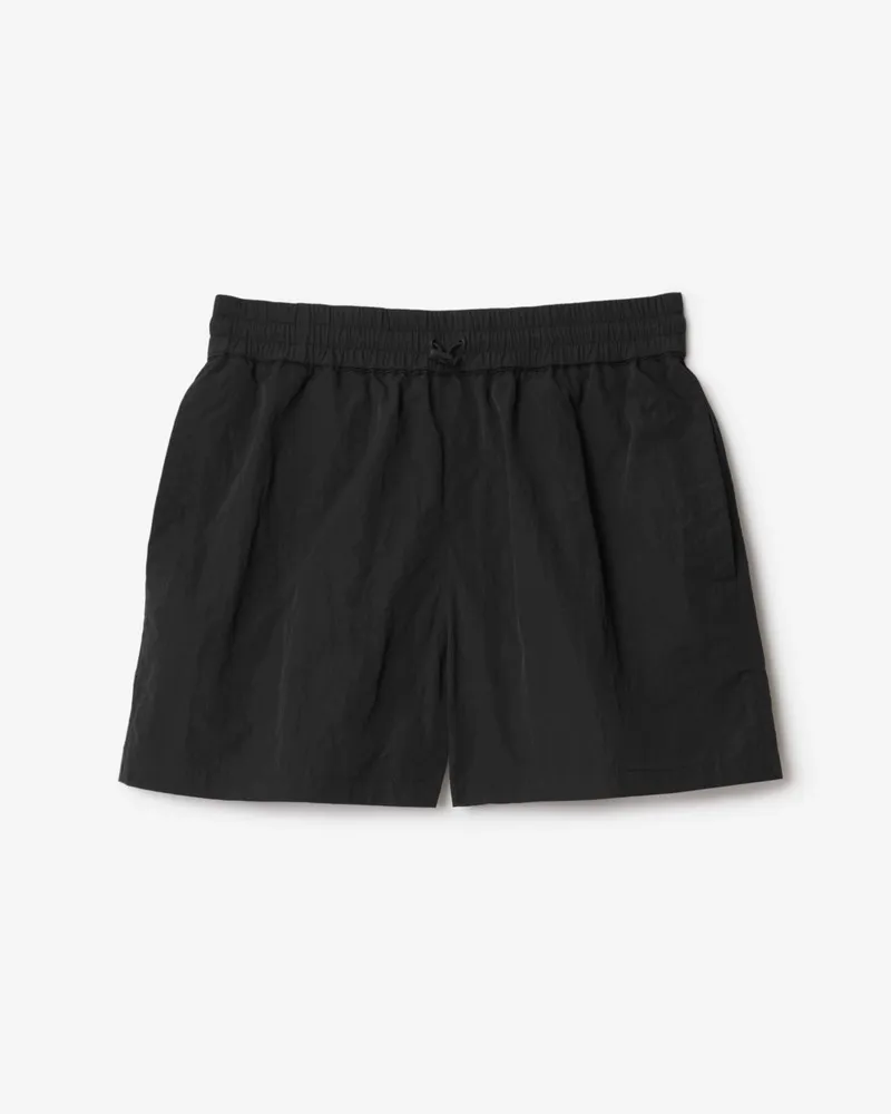 Burberry Nylonshorts Schwarz