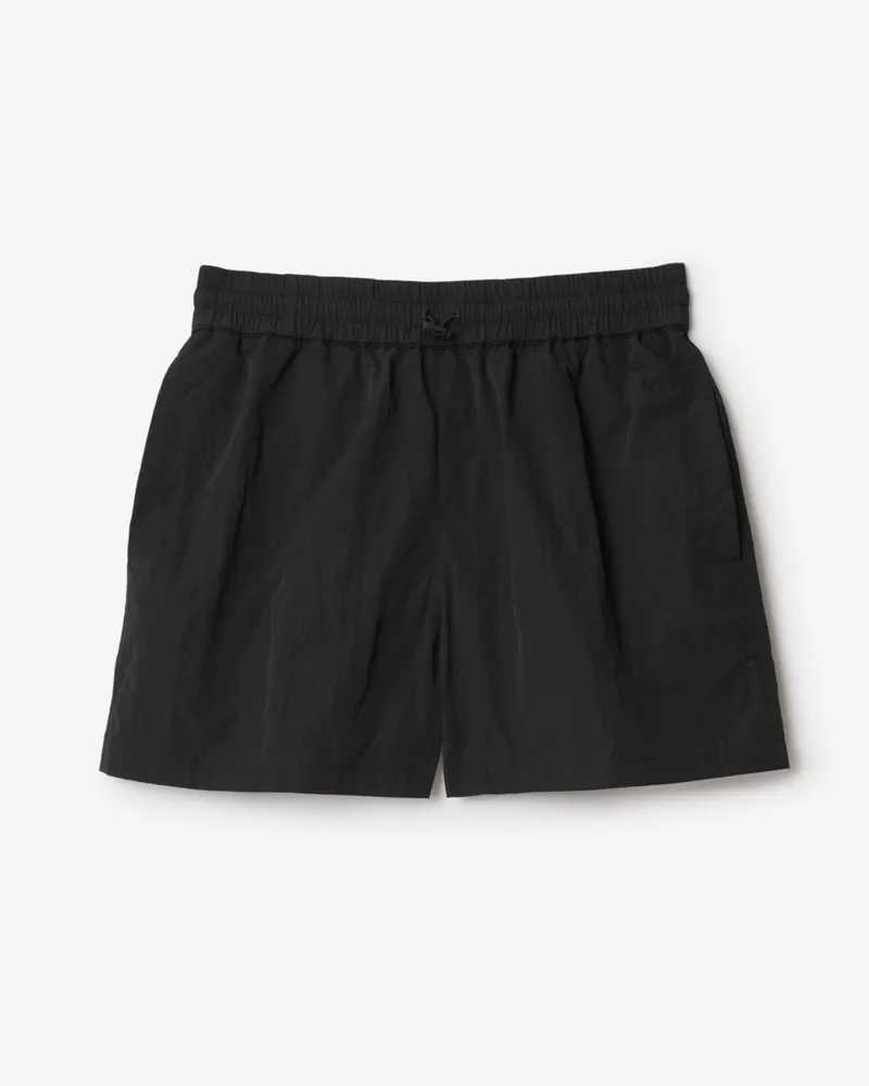 Burberry Nylonshorts Schwarz