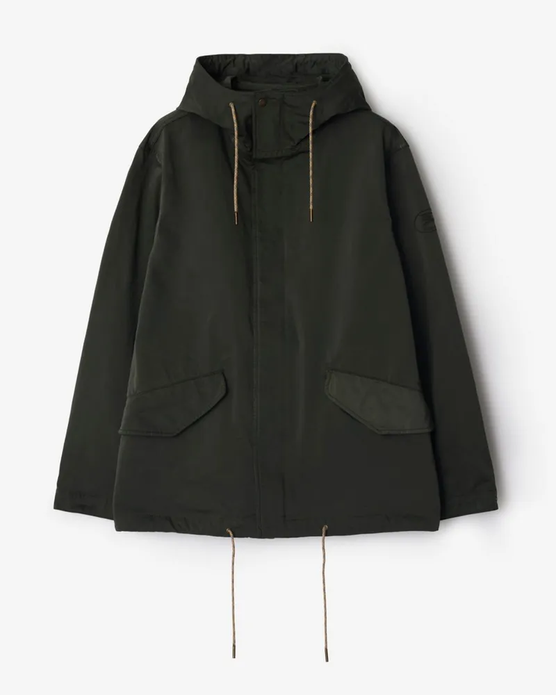 Burberry Nylonmisch-Parka Shale