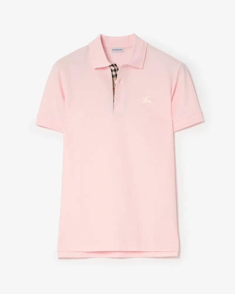 Burberry Baumwoll-Poloshirt Mallow