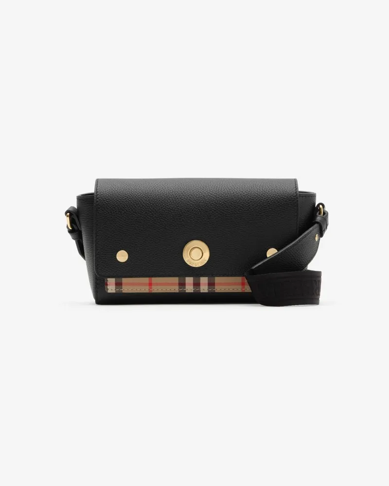 Burberry Tasche „Note“ im Kleinformat Black