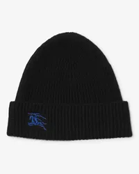 Burberry Rippstrick-Beanie Schwarz