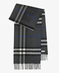 Burberry Kaschmirschal in Check Dunkles