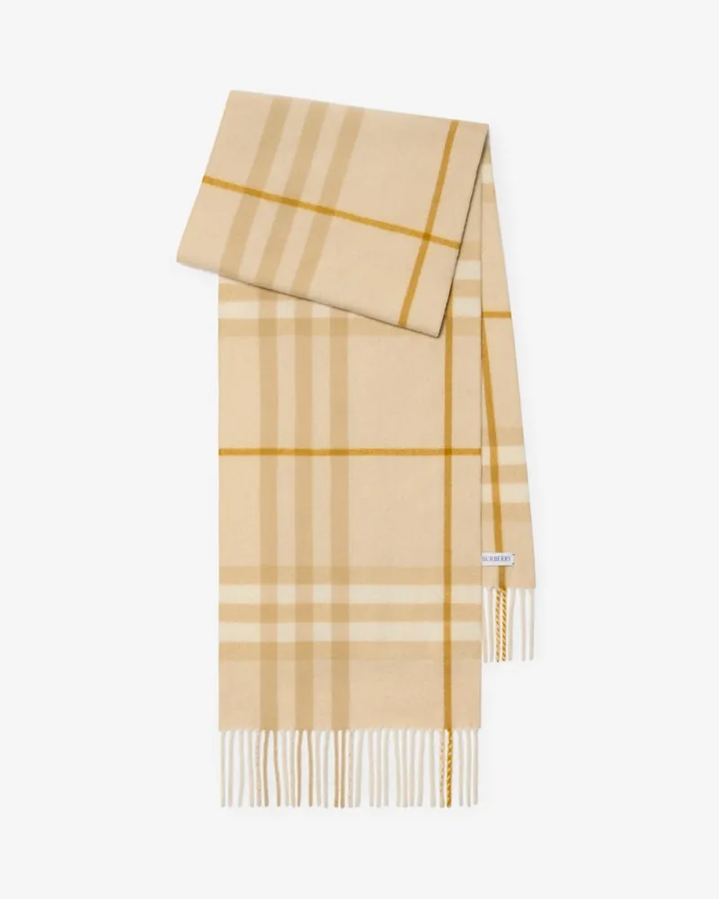 Burberry Kaschmirschal in Check White