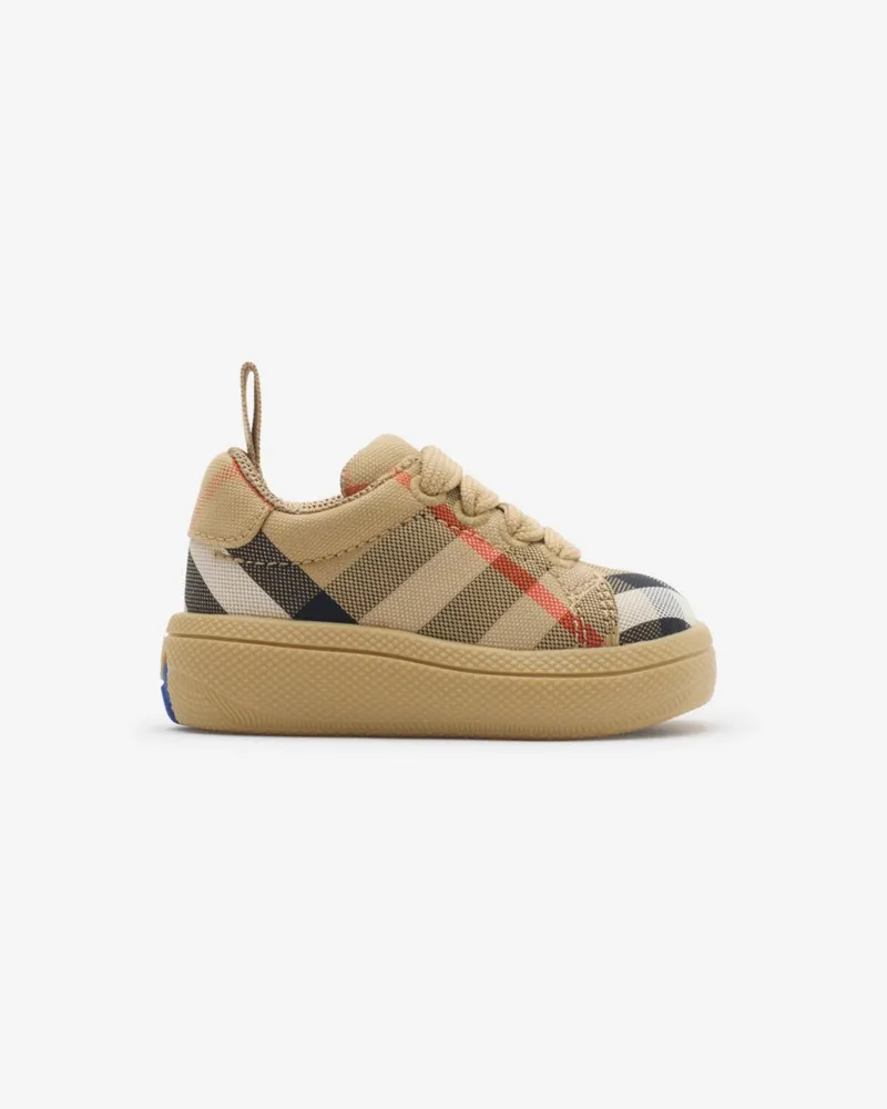 Burberry Sneaker in Check Sand-beige