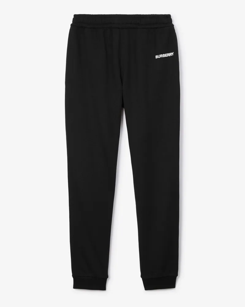 Burberry Baumwoll-Trainingshose Schwarz