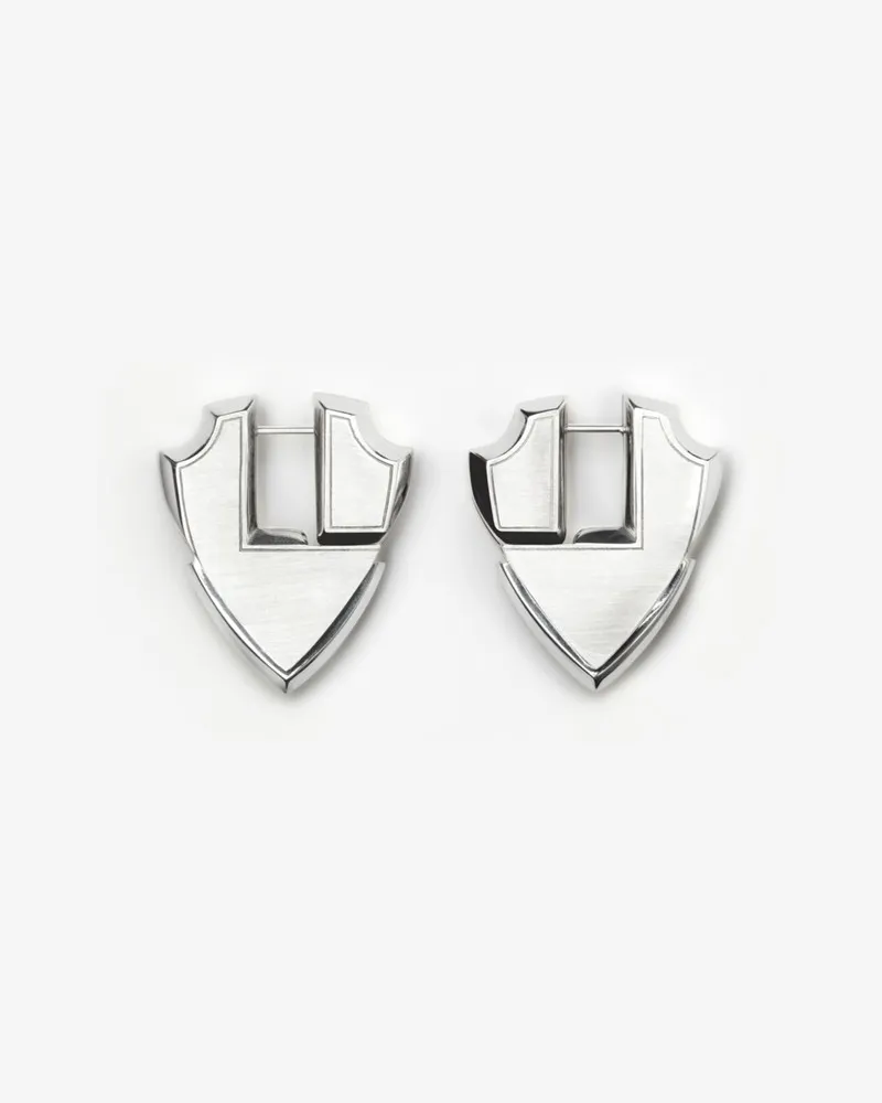 Burberry Ohrringe „Shield Silber