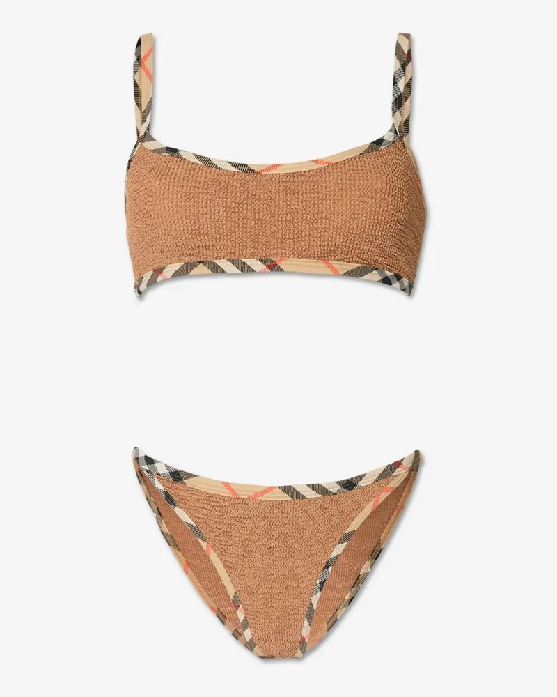 Burberry x Hunza G Bikini „Tyler“ , Size Metallic-cocoa