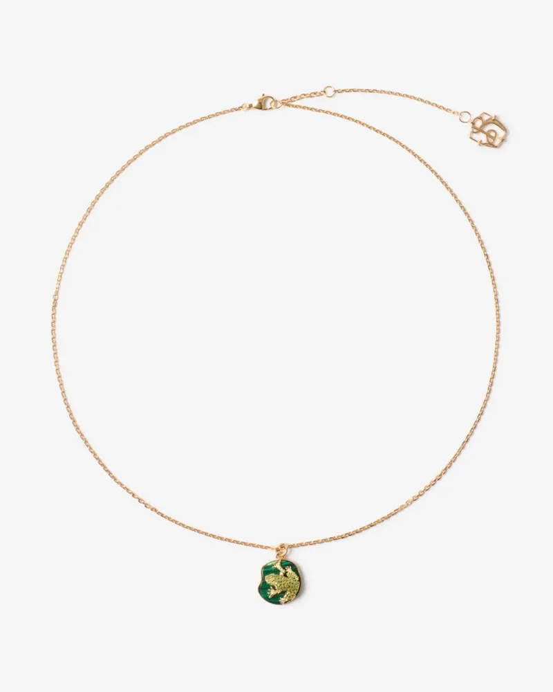 Burberry Kette „Frog Charm Gold