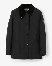 Burberry Thermoregulierende Country-Steppjacke Schwarz