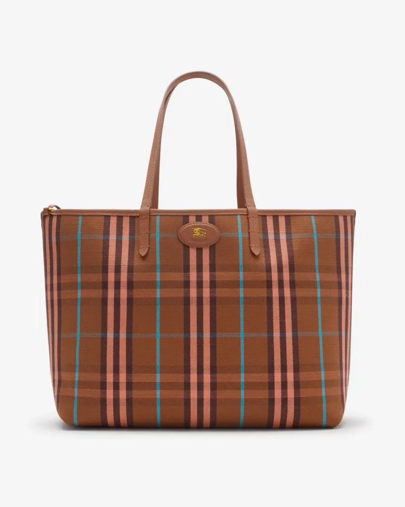 Burberry Mittelgroße wendbare Henkeltasche „Bloomsbury Ginger-orange