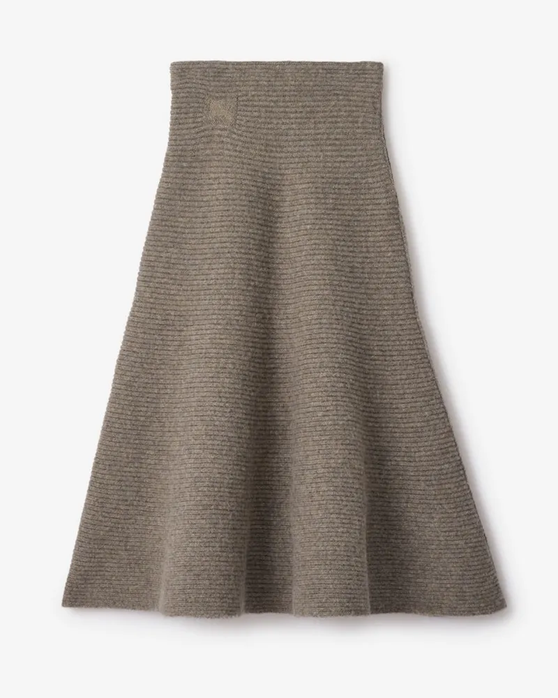 Burberry Wollmisch-Rock Beige