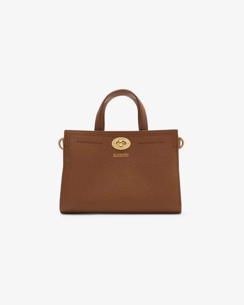 Burberry Henkeltasche „Cotswolds“ im Miniformat mit Check Hazel