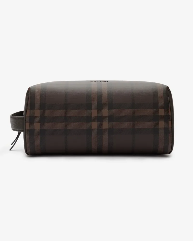 Burberry Reiseetui in Check Dunkelbraun
