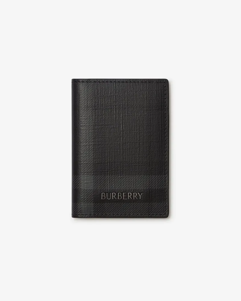 Burberry Faltbares Kartenetui „City“ in Check Iron