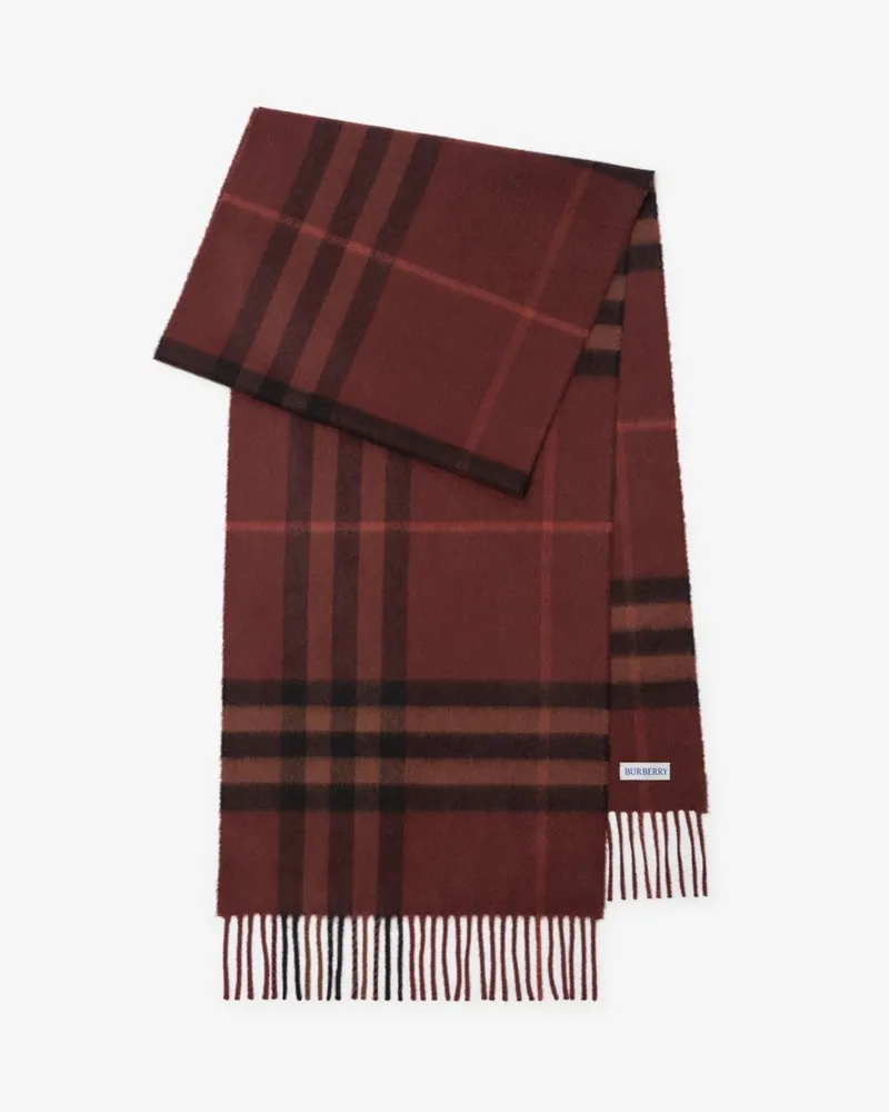 Burberry Kaschmirschal in Check Dark
