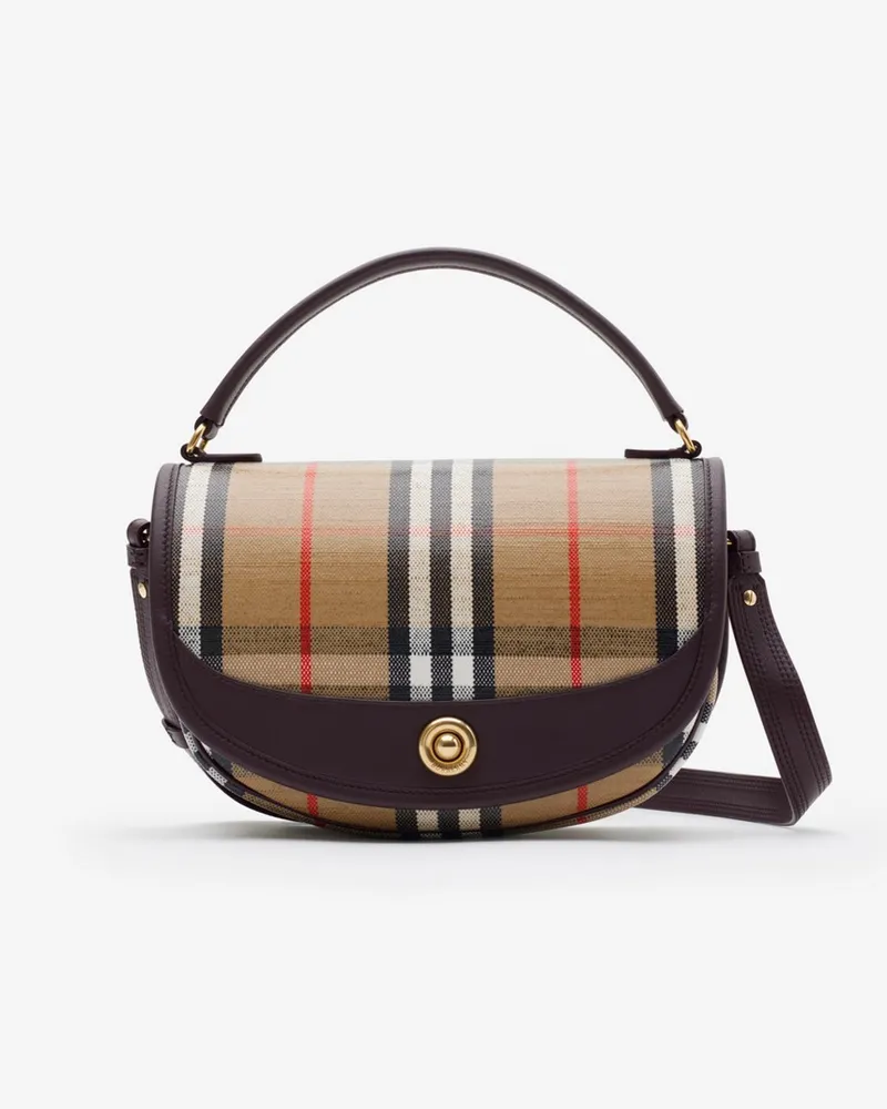 Burberry Crossbody-Tasche „Highlands Sand-beige