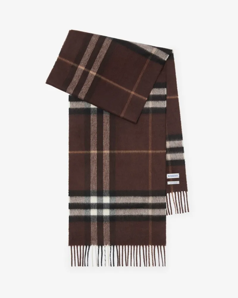 Burberry Kaschmirschal in Check Treacle