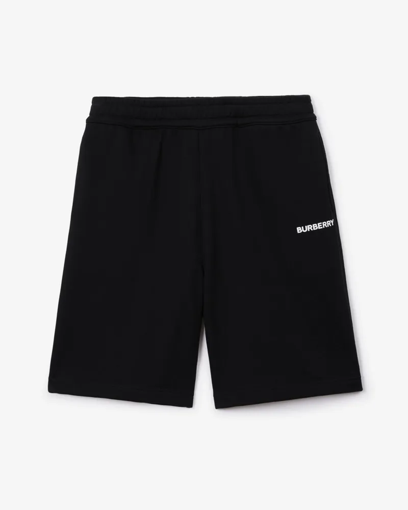 Burberry Baumwollshorts Schwarz