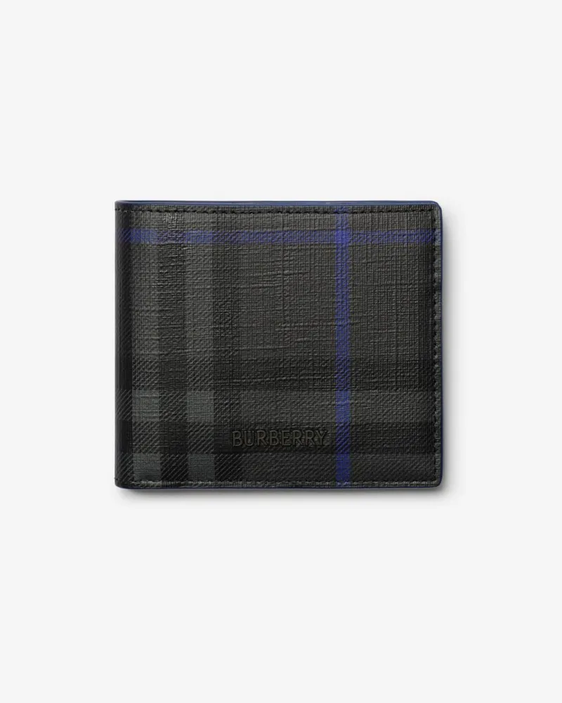Burberry Faltbrieftasche „City“ mit Münzfach Iron