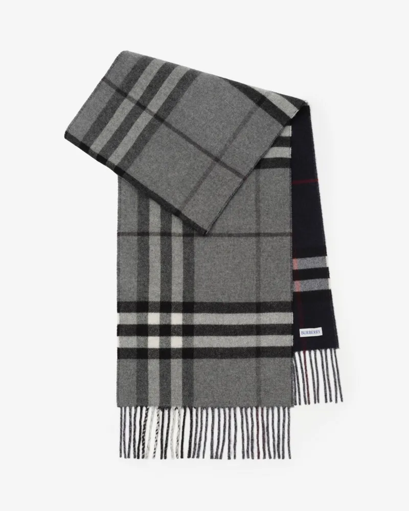 Burberry Wendbarer Kaschmirschal in Check Marlborough