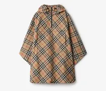 Packbares Twill-Cape in Check