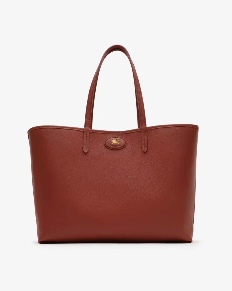 Burberry Mittelgroße wendbare Henkeltasche „Bloomsbury Rust-rot