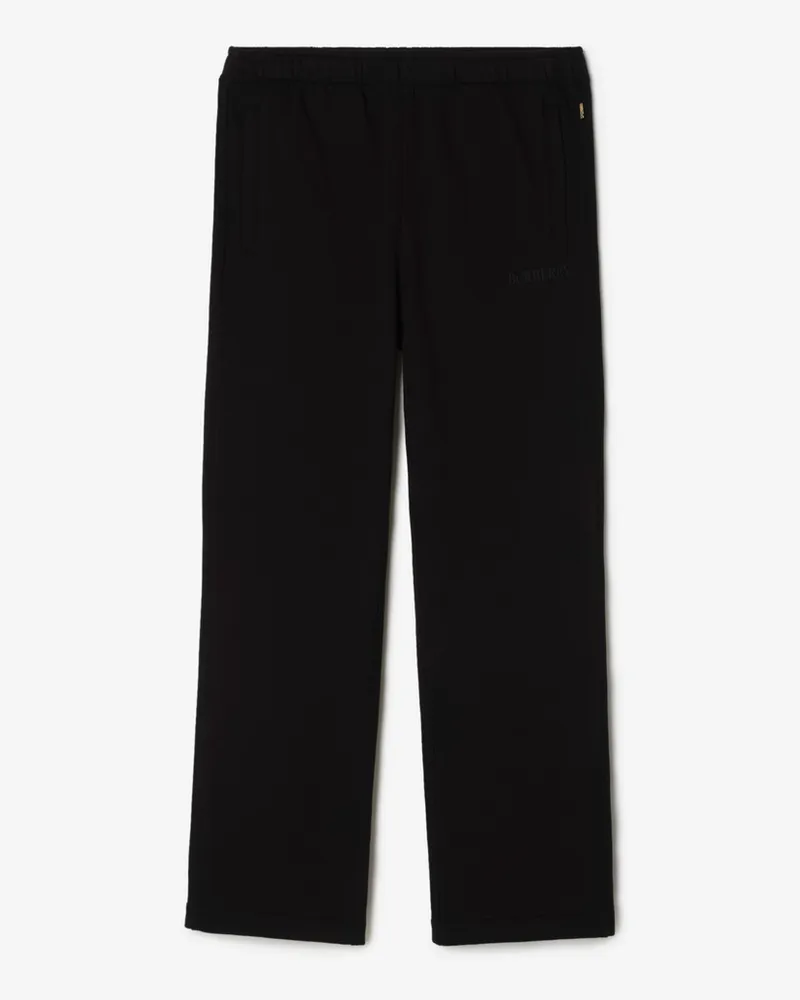 Burberry Baumwoll-Trainingshose Black