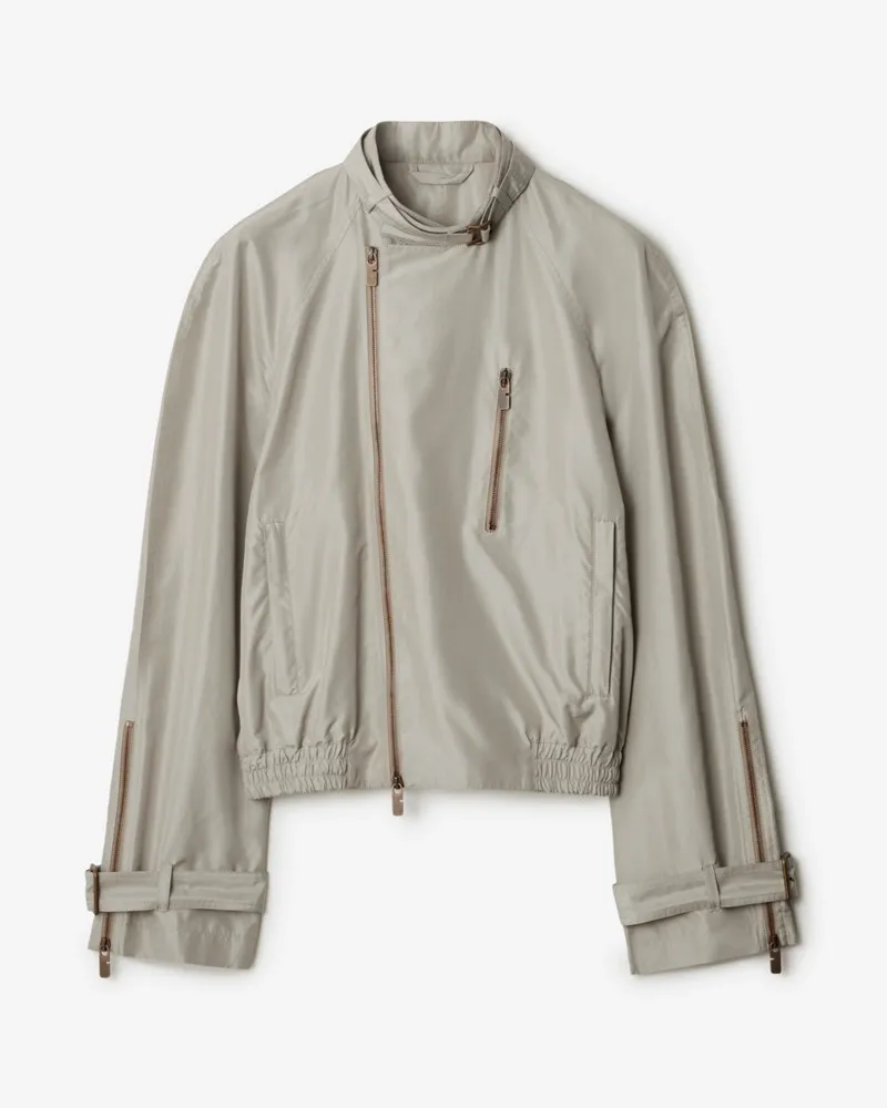 Burberry Harrington-Jacke aus Seide Castle