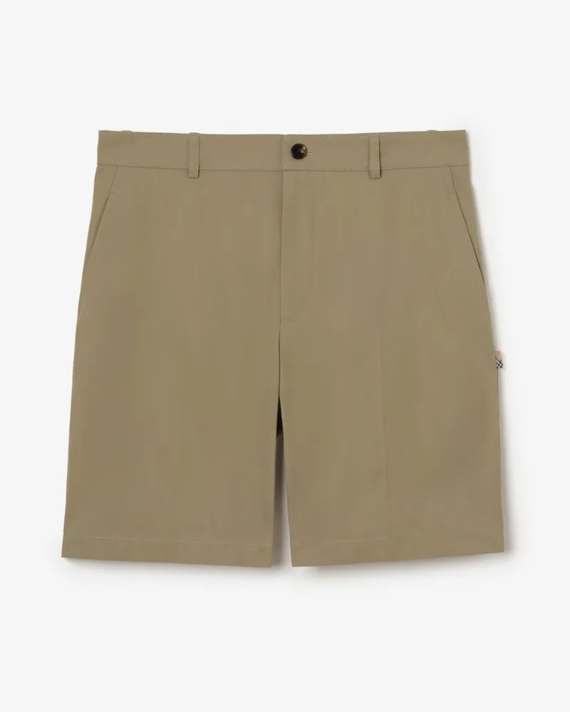 Burberry Baumwolltwill-Shorts , Size Sparrow