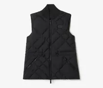 Nylonweste „Devonside“ mit genähtem Karomuster