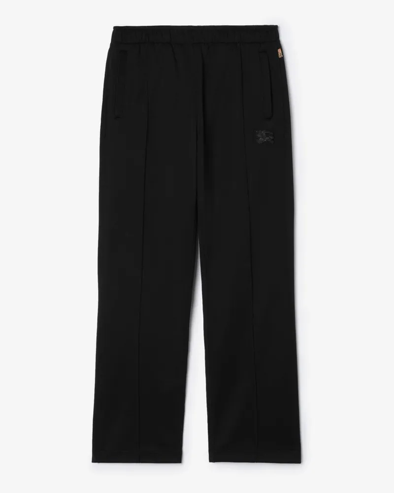 Burberry Baumwollmisch-Trainingshose mit Knight , Size Black
