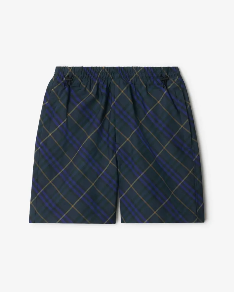 Burberry Twillshorts in Check Midnight