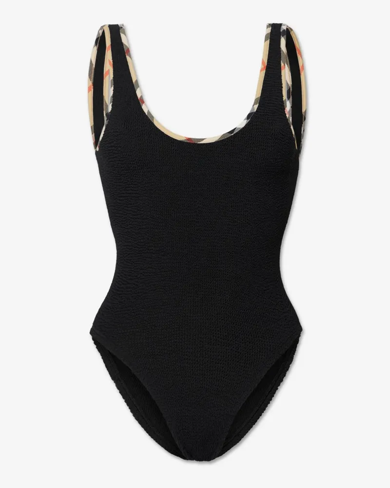 Burberry x Hunza G Badeanzug „Faye“ , Size Schwarz