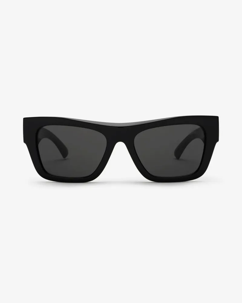 Burberry Heritage-Sonnenbrille mit eckiger Fassung Schwarz