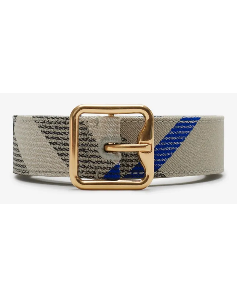 Burberry Gürtel „B Buckle“ mit Karomuster Lichen