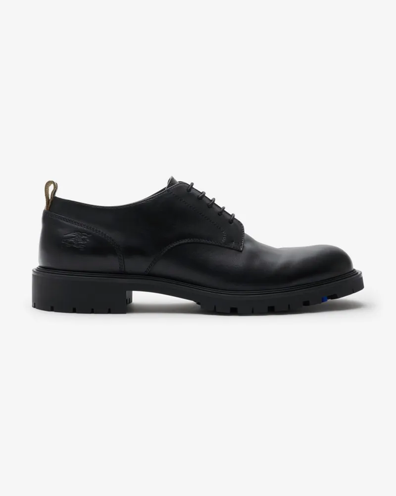 Burberry Derby-Schuhe „Rogue“ aus Leder Schwarz