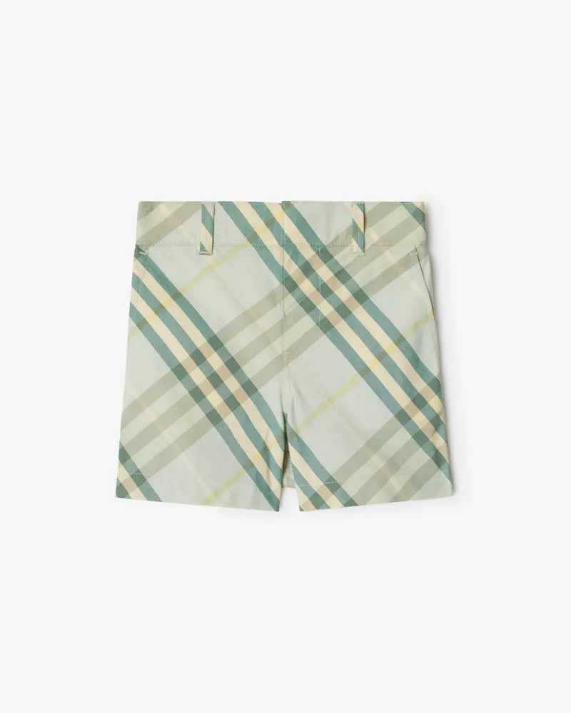 Burberry Baumwollshorts in Check Breeze