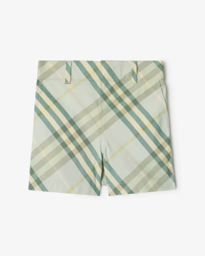 Burberry Baumwollshorts in Check Breeze