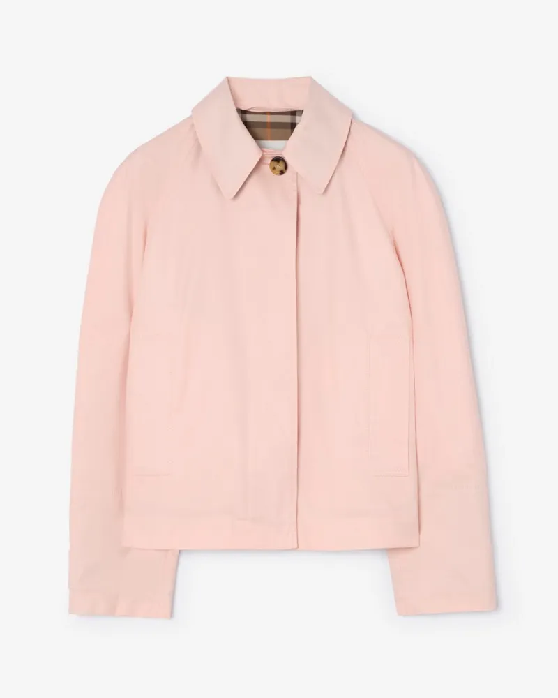 Burberry Jacke aus Tropen-Gabardine , Size Compact-rosa