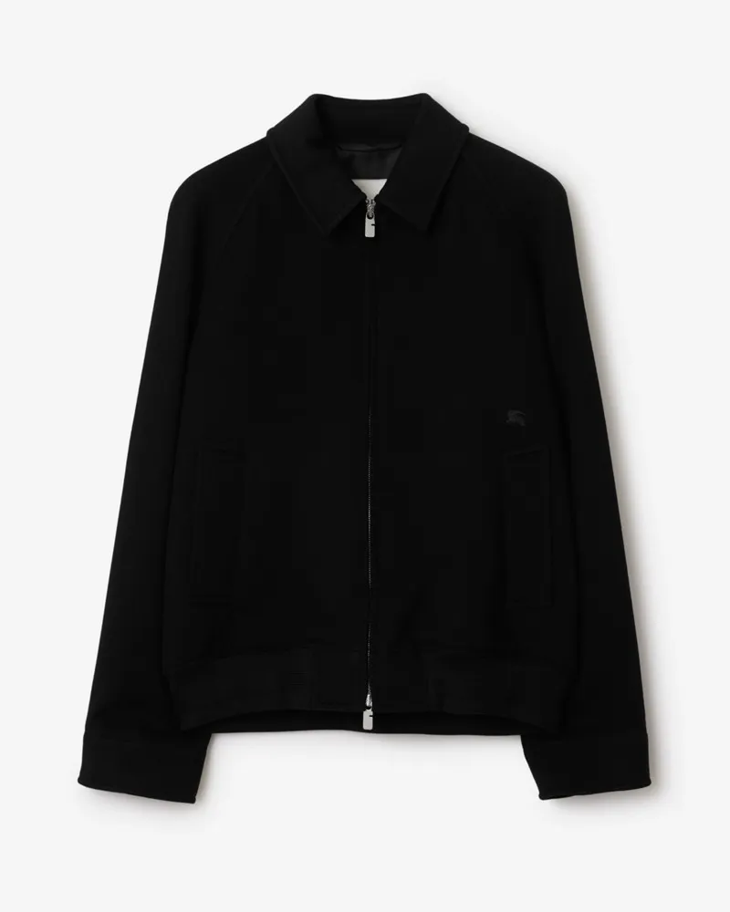 Burberry Harrington-Jacke aus Kaschmir , Size Black
