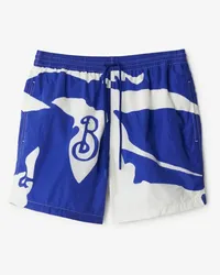 Burberry Schwimmshorts mit EKD-Motiv Knight