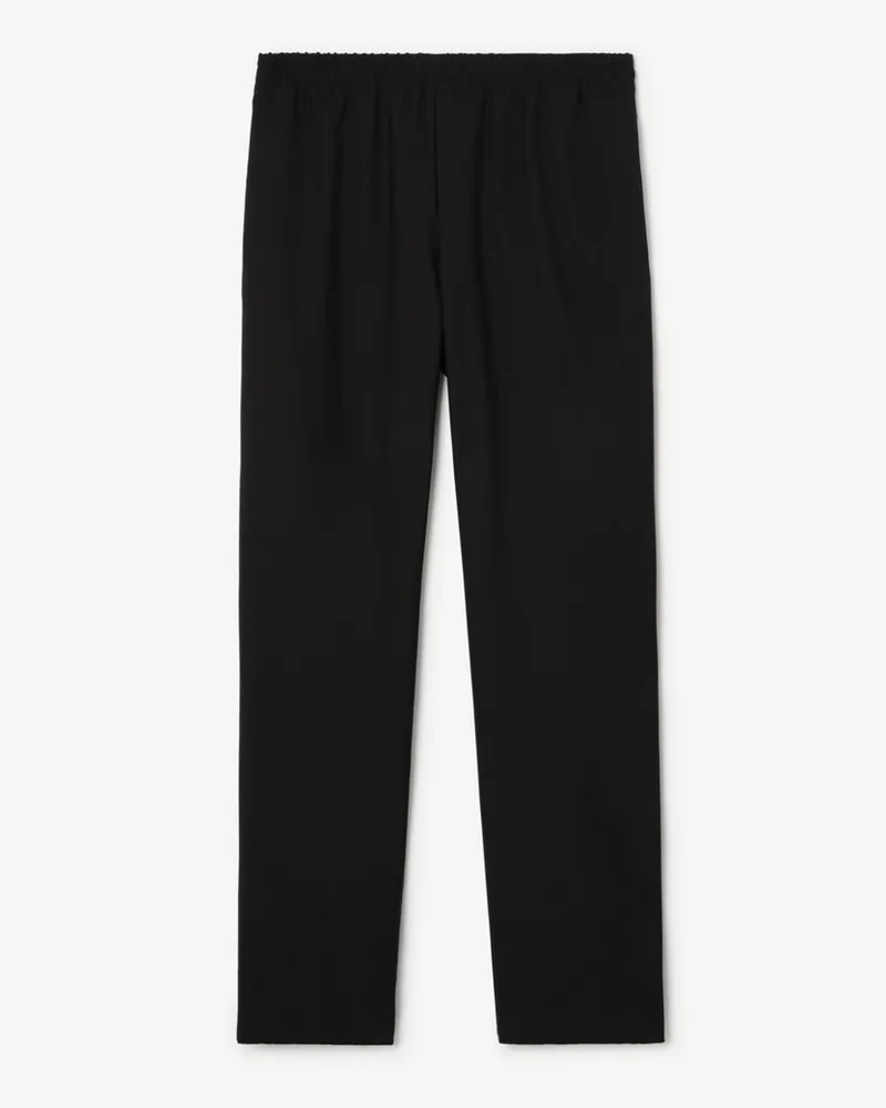 Burberry Trainingshose aus Wolle , Size Black