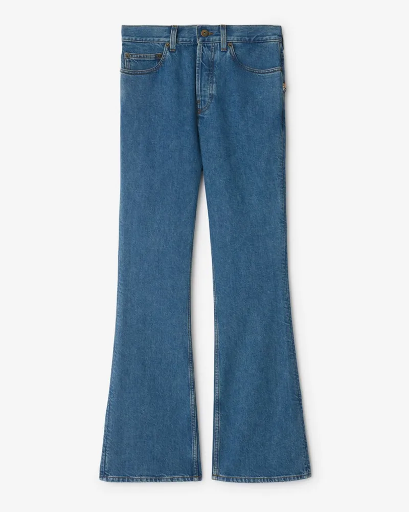 Burberry Jeans-Schlaghose mit hoher Leibhöhe , Size Mid