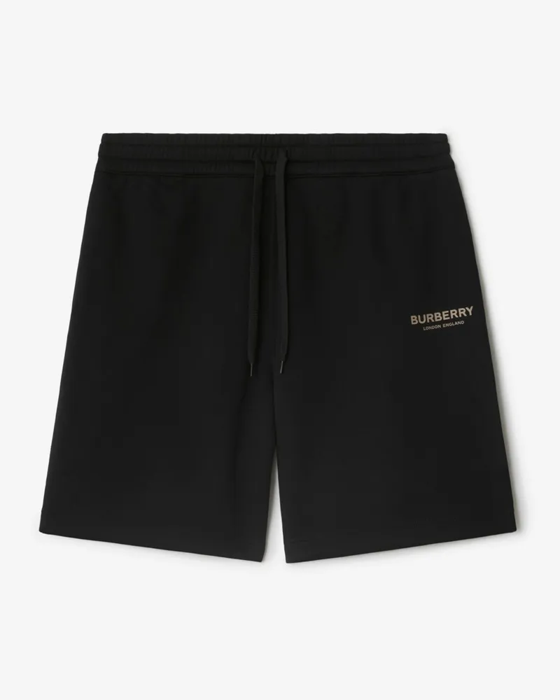 Burberry Baumwollshorts mit Logo , Size Schwarz